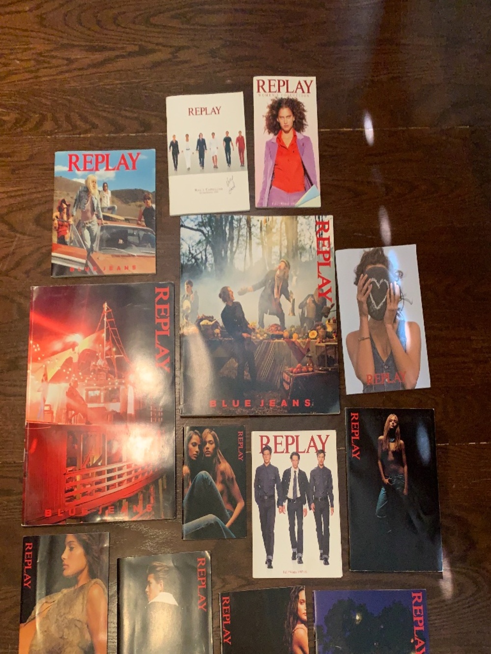 Replay Vintage catalogues from 1997 to 2009.